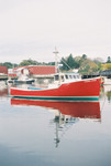 Boat reflection