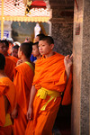 A young Monk