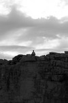 Brad at top of Halfdome 7am